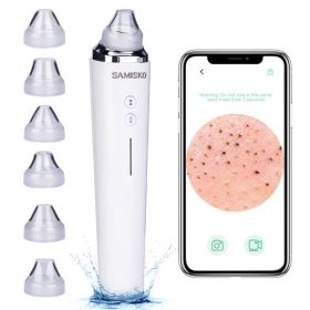 Vacuum Blackhead Analyzer With 6 Suction Heads (Option: 1pc)